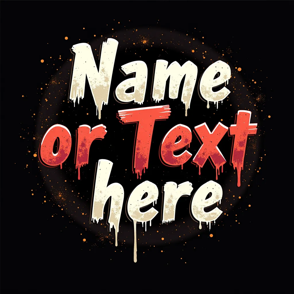 Delilah in Typography style