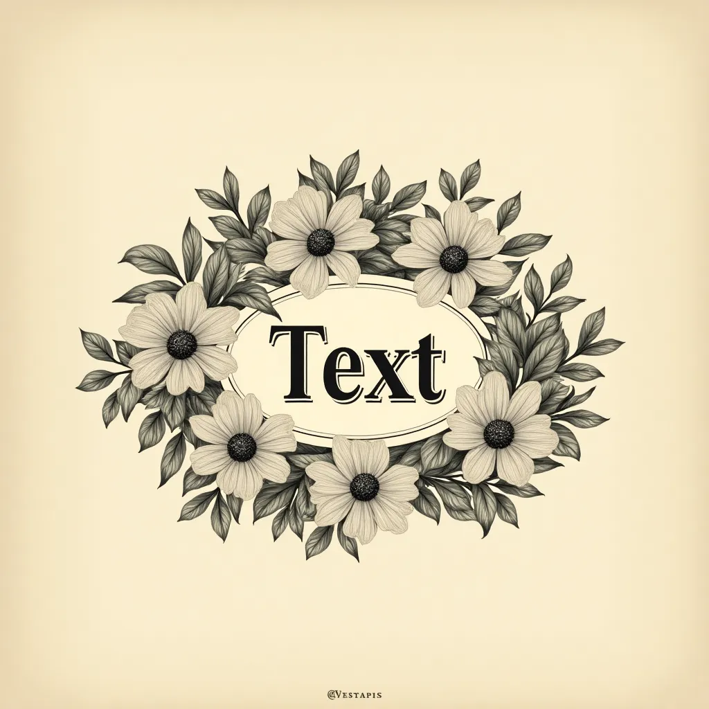 Lily in Vintage style
